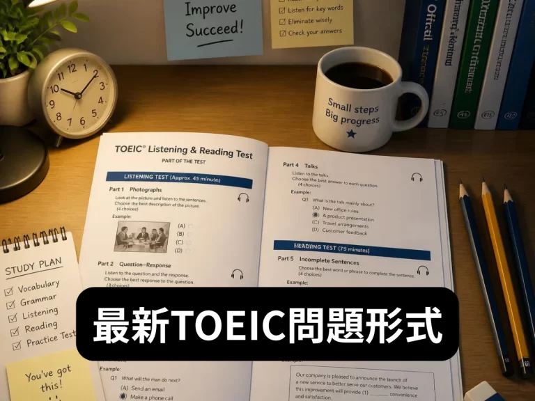 最新TOEIC最新問題形式