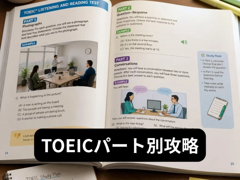 TOEICパート別攻略