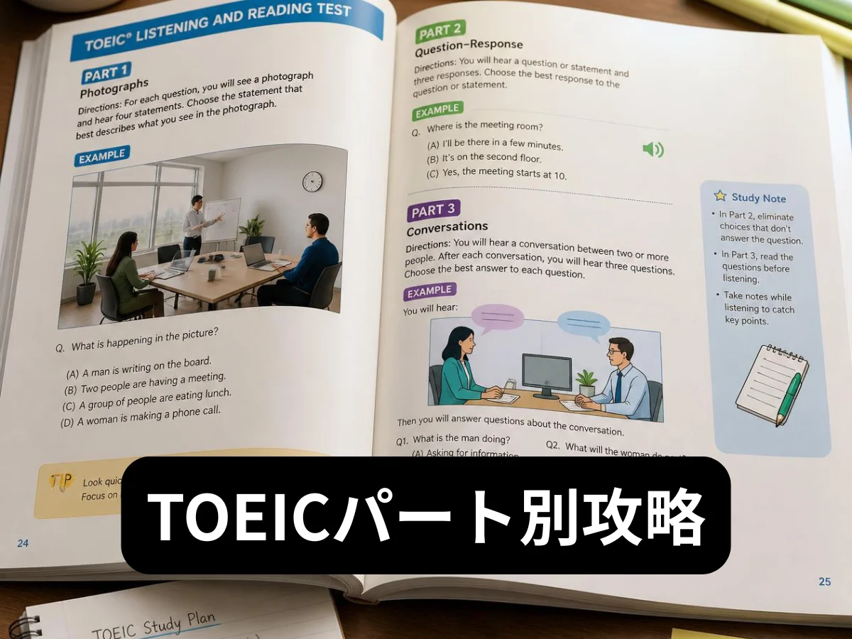 TOEICパート別攻略