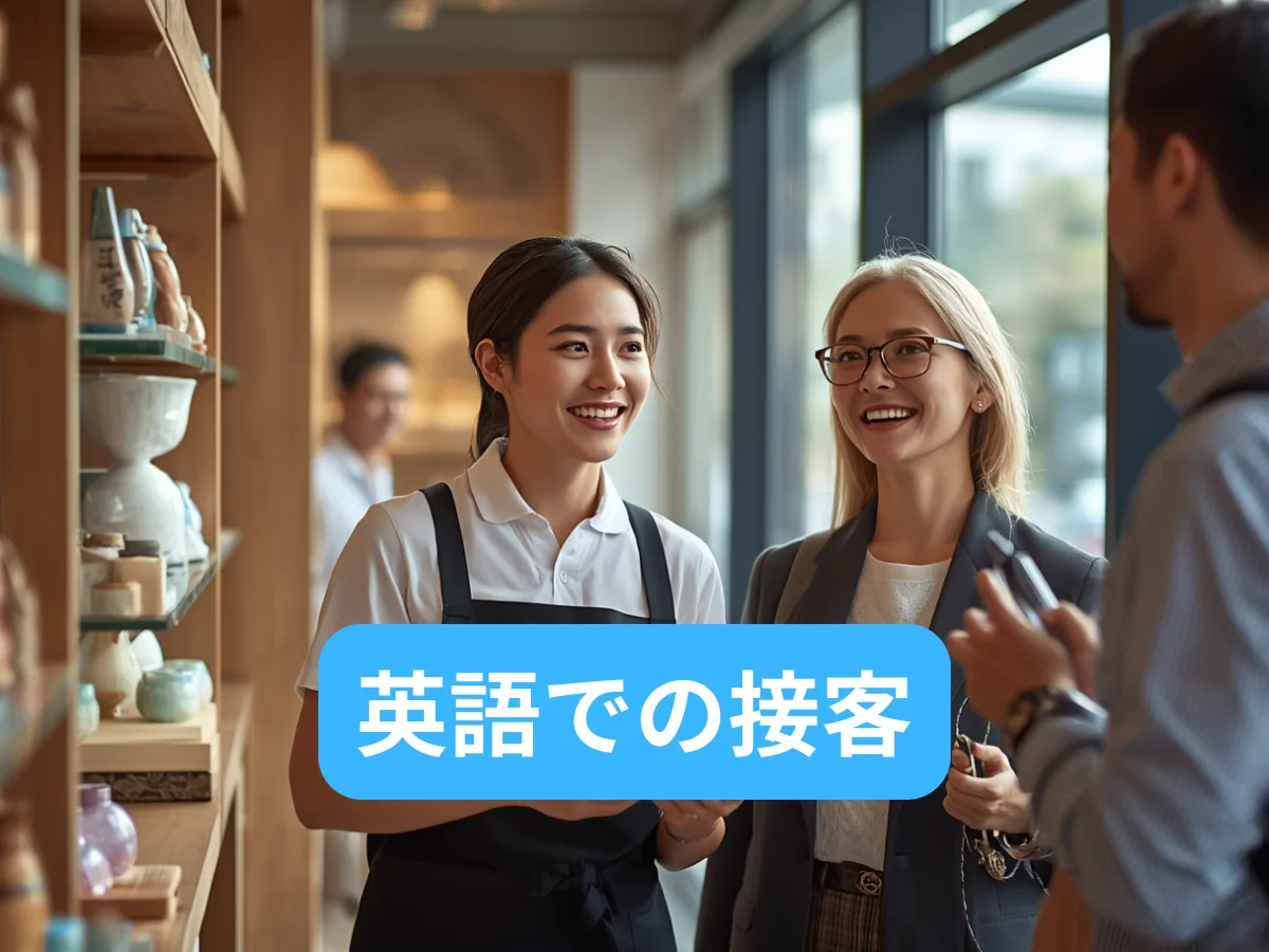 英語での接客